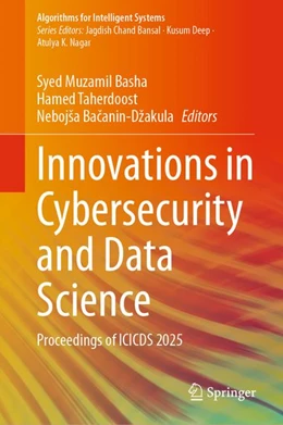 Abbildung von Basha / Taherdoost | Innovations in Cybersecurity and Data Science | 1. Auflage | | beck-shop.de