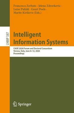 Abbildung von Zerbato / Zdravkovic | Intelligent Information Systems | 1. Auflage | 2026 | beck-shop.de