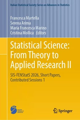 Abbildung von Martella / Arima | Statistical Science: From Theory to Applied Research II | 1. Auflage | 2026 | beck-shop.de