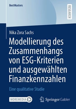 Abbildung von Sachs | Modellierung des Zusammenhangs von ESG-Kriterien und ausgewählten Finanzkennzahlen | 1. Auflage | | beck-shop.de