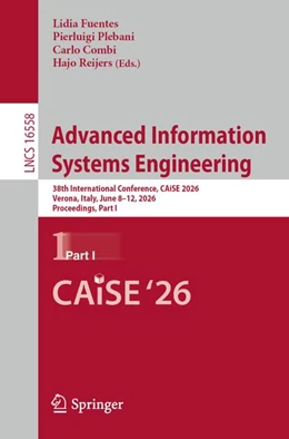 Abbildung von Fuentes / Plebani | Advanced Information Systems Engineering | 1. Auflage | 2026 | beck-shop.de