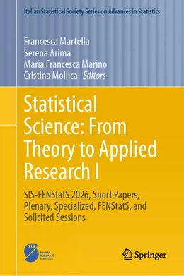 Abbildung von Martella / Arima | Statistical Science: From Theory to Applied Research I | 1. Auflage | 2026 | beck-shop.de