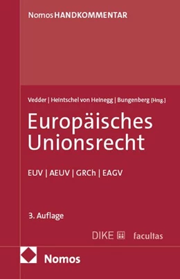 Abbildung von Vedder / Heintschel von Heinegg | Europäisches Unionsrecht | 3. Auflage | 2026 | beck-shop.de