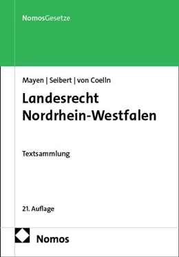 Abbildung von Mayen / Seibert | Landesrecht Nordrhein-Westfalen | 21. Auflage | 2026 | beck-shop.de