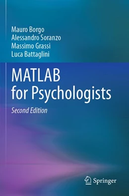 Abbildung von Borgo / Soranzo | MATLAB for Psychologists | 2. Auflage | 2026 | beck-shop.de