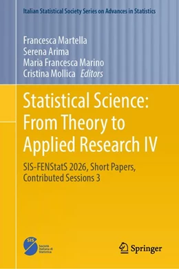 Abbildung von Martella / Arima | Statistical Science: From Theory to Applied Research IV | 1. Auflage | 2026 | beck-shop.de