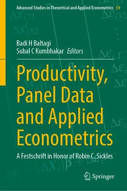 Abbildung von Baltagi / Kumbhakar | Productivity, Panel Data and Applied Econometrics | 1. Auflage | 2026 | beck-shop.de