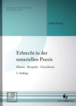 Abbildung von Elsing | Erbrecht in der notariellen Praxis | 3. Auflage | 2026 | beck-shop.de