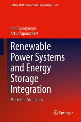 Abbildung von Buratynskyi / Zaporozhets | Renewable Power Systems and Energy Storage Integration | 1. Auflage | 2026 | beck-shop.de