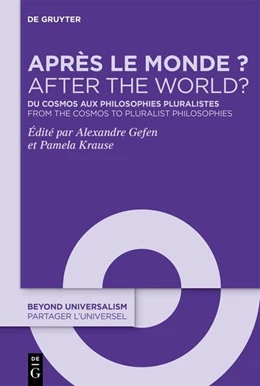 Abbildung von Gefen / Krause | Après le monde ? / After the World? | 1. Auflage | 2026 | 10 | beck-shop.de