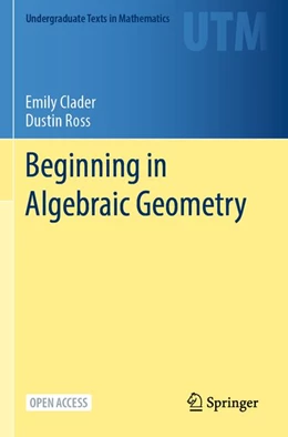 Abbildung von Clader / Ross | Beginning in Algebraic Geometry | 1. Auflage | 2026 | beck-shop.de