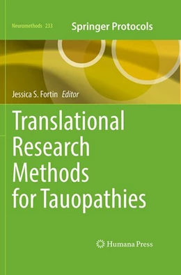 Abbildung von Fortin | Translational Research Methods for Tauopathies | 1. Auflage | 2026 | beck-shop.de