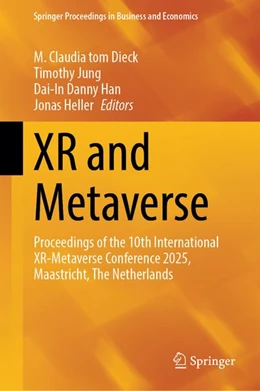 Abbildung von Tom Dieck / Jung | XR and Metaverse | 1. Auflage | 2026 | beck-shop.de
