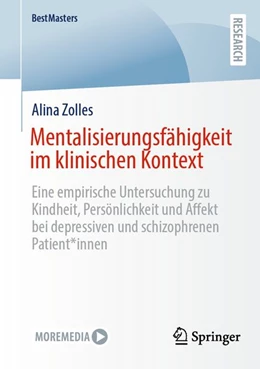 Abbildung von Zolles | Mentalisierungsfähigkeit im klinischen Kontext | 1. Auflage | 2026 | beck-shop.de