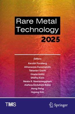 Abbildung von Forsberg / Karamalidis | Rare Metal Technology 2025 | 1. Auflage | 2026 | beck-shop.de