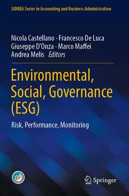 Abbildung von Castellano / De Luca | Environmental, Social, Governance (ESG) | 1. Auflage | 2026 | beck-shop.de
