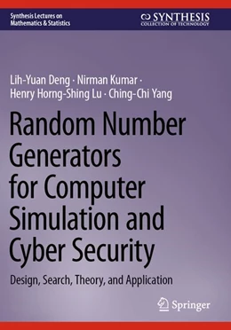 Abbildung von Deng / Kumar | Random Number Generators for Computer Simulation and Cyber Security | 1. Auflage | 2026 | beck-shop.de
