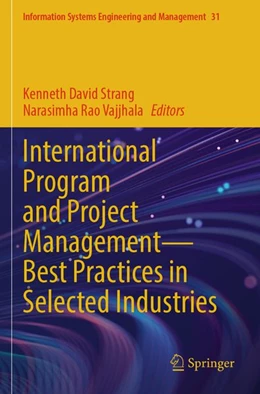 Abbildung von Strang / Vajjhala | International Program and Project Management - Best Practices in Selected Industries | 1. Auflage | 2026 | beck-shop.de