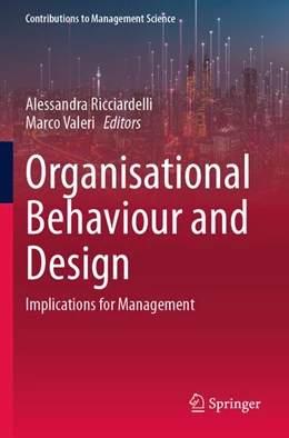 Abbildung von Ricciardelli / Valeri | Organisational Behaviour and Design | 1. Auflage | 2026 | beck-shop.de