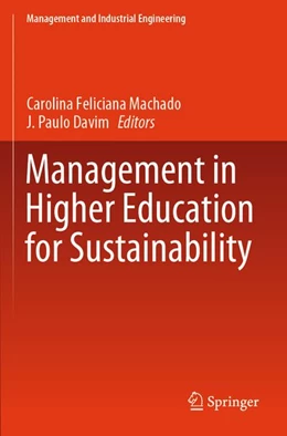Abbildung von Machado / Davim | Management in Higher Education for Sustainability | 1. Auflage | 2026 | beck-shop.de