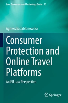 Abbildung von Jab¿onowska | Consumer Protection and Online Travel Platforms | 1. Auflage | 2026 | beck-shop.de