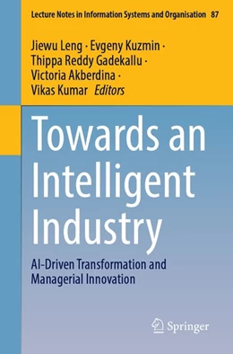 Abbildung von Leng / Kuzmin | Towards an Intelligent Industry | 1. Auflage | 2026 | beck-shop.de