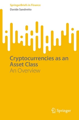 Abbildung von Sandretto | Cryptocurrencies as an Asset Class | 1. Auflage | 2026 | beck-shop.de