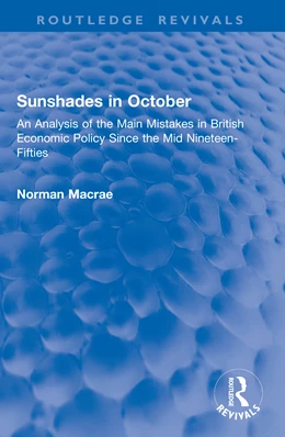 Abbildung von Macrae | Sunshades in October | 1. Auflage | 2026 | beck-shop.de