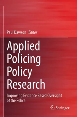 Abbildung von Dawson | Applied Policing Policy Research | 1. Auflage | 2026 | beck-shop.de