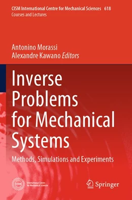Abbildung von Morassi / Kawano | Inverse Problems for Mechanical Systems | 1. Auflage | 2026 | beck-shop.de