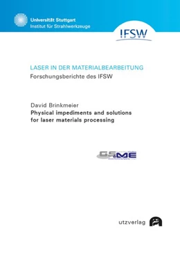 Abbildung von Brinkmeier | Physical impediments and solutions for laser materials processing | 1. Auflage | 2026 | 121 | beck-shop.de