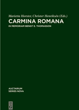 Abbildung von Horster / Henriksén | Carmina Romana | 1. Auflage | 2026 | beck-shop.de