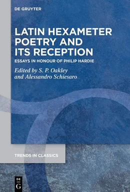 Abbildung von Oakley / Schiesaro | Latin Hexameter Poetry and its Reception | 1. Auflage | 2026 | 208 | beck-shop.de