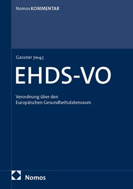Abbildung von Gassner | EHDS-VO | 1. Auflage | 2027 | beck-shop.de
