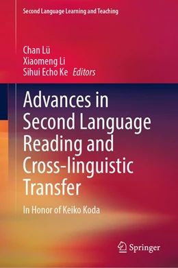 Abbildung von Lü / Li | Advances in Second Language Reading and Cross-linguistic Transfer | 1. Auflage | 2026 | beck-shop.de