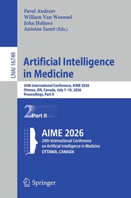 Abbildung von Andreev / Van Woensel | Artificial Intelligence in Medicine | 1. Auflage | 2026 | beck-shop.de