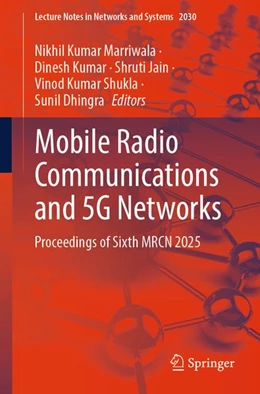 Abbildung von Marriwala / Kumar | Mobile Radio Communications and 5G Networks | 1. Auflage | 2026 | beck-shop.de