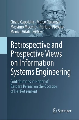 Abbildung von Cappiello / Comuzzi | Retrospective and Prospective Views on Information Systems Engineering | 1. Auflage | 2026 | beck-shop.de