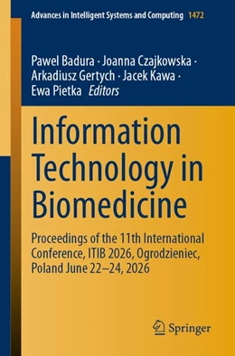 Abbildung von Badura / Czajkowska | Information Technology in Biomedicine | 1. Auflage | 2026 | beck-shop.de