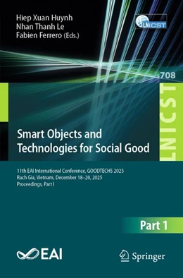 Abbildung von Huynh / Le | Smart Objects and Technologies for Social Good | 1. Auflage | 2026 | beck-shop.de