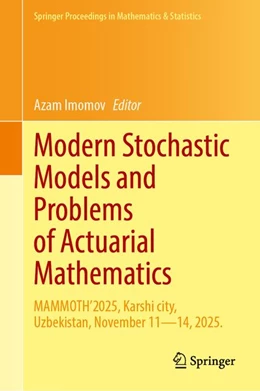 Abbildung von Imomov | Modern Stochastic Models and Problems of Actuarial Mathematics | 1. Auflage | 2026 | beck-shop.de