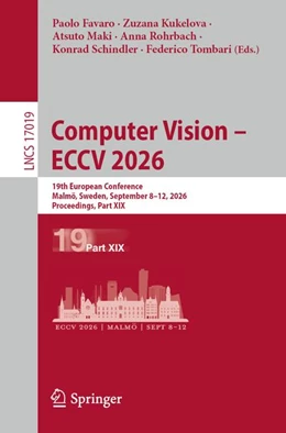 Abbildung von Favaro / Kukelova | Computer Vision – ECCV 2026 | 1. Auflage | 2026 | beck-shop.de