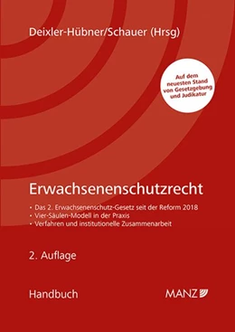 Abbildung von Deixler-Hübner / Schauer | Erwachsenenschutzrecht | 2. Auflage | 2026 | beck-shop.de