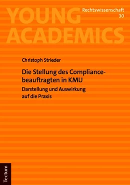 Abbildung von Strieder | Die Stellung des Compliancebeauftragten in KMU | 1. Auflage | 2026 | 30 | beck-shop.de