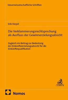 Abbildung von Herpel | Die Verklammerungsrechtsprechung als Ausfluss der Gewinnerzielungsabsicht | 1. Auflage | 2026 | 102 | beck-shop.de