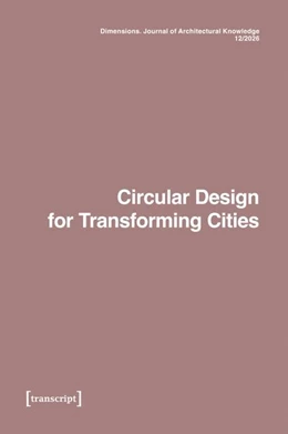 Abbildung von Schröder / Diesch | Dimensions. Journal of Architectural Knowledge | 1. Auflage | 2026 | beck-shop.de