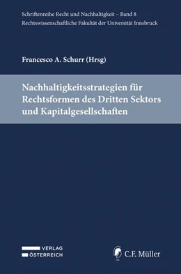 Abbildung von Schurr | Nachhaltigkeitsstrategien für Rechtsformen des Dritten Sektors und Kapitalgesellschaften | 1. Auflage | 2026 | beck-shop.de