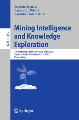 Abbildung von S. / Prasath | Mining Intelligence and Knowledge Exploration | 1. Auflage | 2026 | beck-shop.de