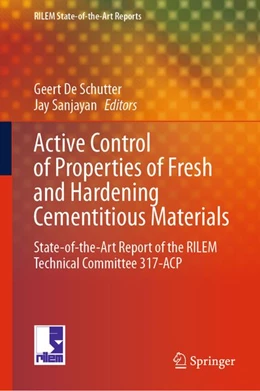 Abbildung von De Schutter / Sanjayan | Active Control of Properties of Fresh and Hardening Cementitious Materials | 1. Auflage | 2026 | beck-shop.de