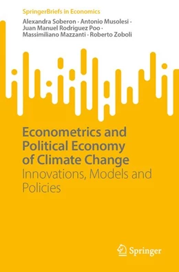 Abbildung von Soberon / Musolesi | Econometrics and Political Economy of Climate Change | 1. Auflage | 2026 | beck-shop.de